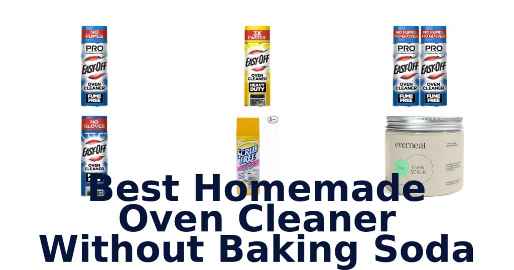 Best 10 Homemade Oven Cleaners (No Baking Soda!) best homemade oven cleaner without baking soda