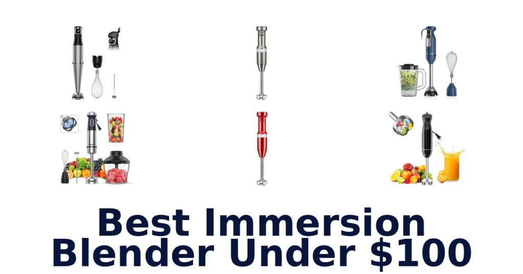 best immersion blender under $100