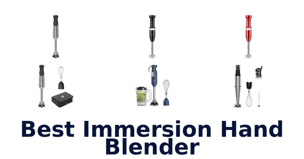 best immersion hand blender