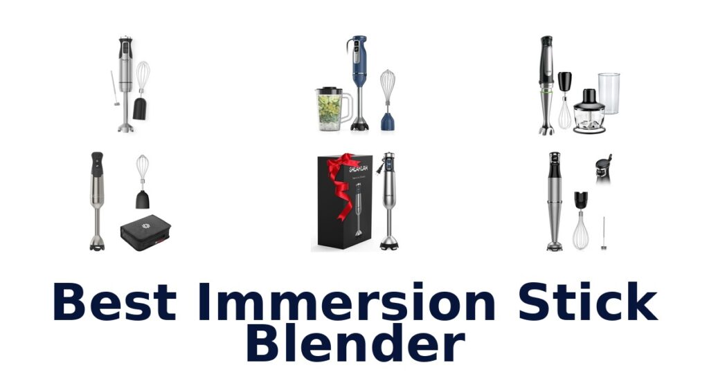 BEST Immersion Stick Blenders: Top 10 Picks best immersion stick blender