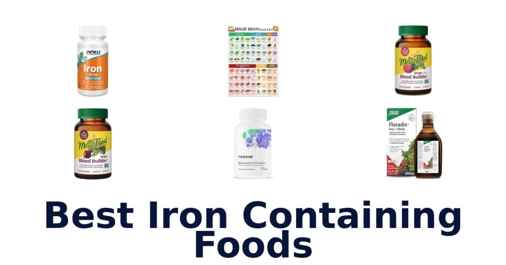 best iron containing foods