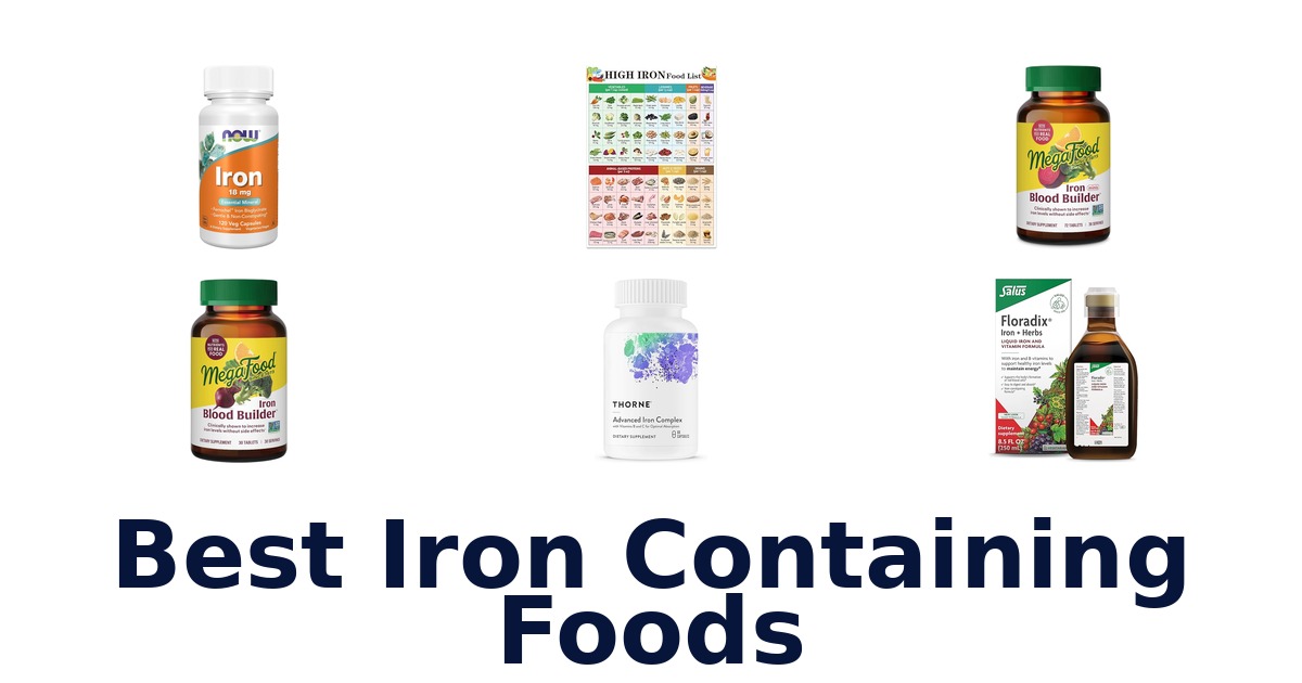 best iron containing foods