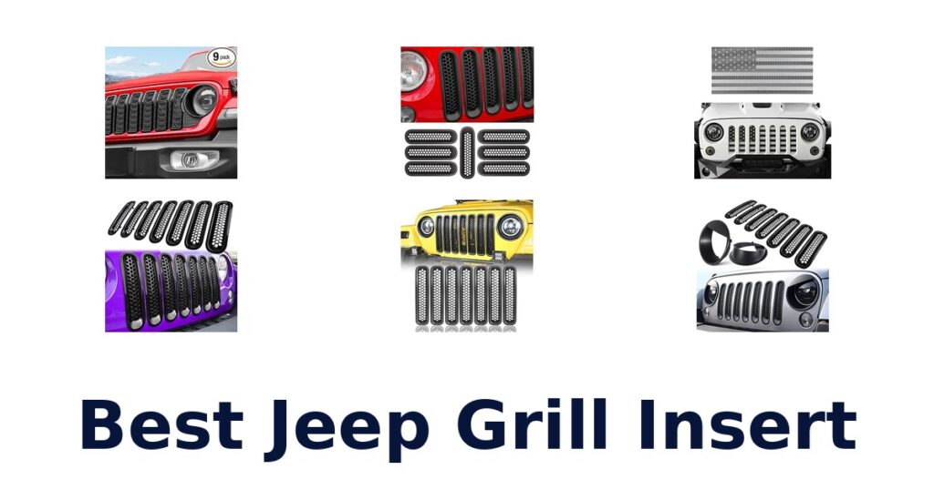 Best Jeep Grill Inserts: Top 10 Picks best jeep grill insert