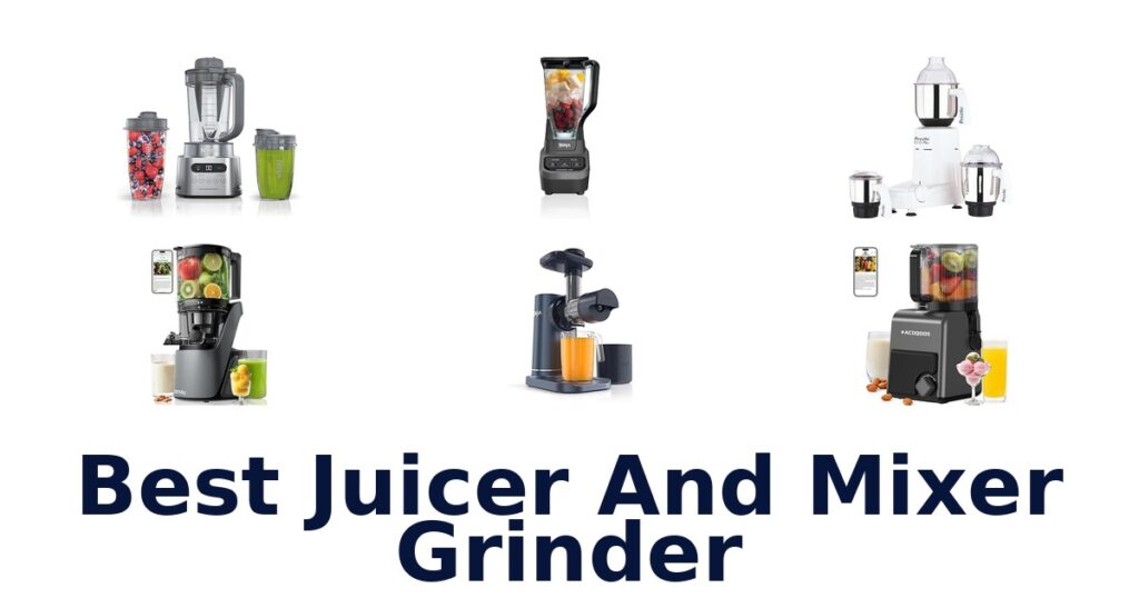 Best Juicer Mixer Grinder Top 10 Picks best juicer and mixer grinder