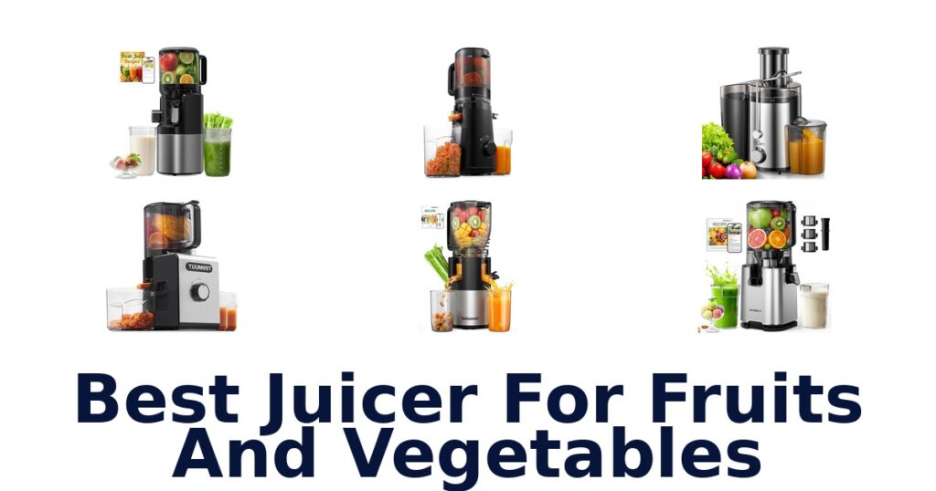 BEST Juicers for Fruits & Veggies: Top 10 Picks best juicer for fruits and vegetables