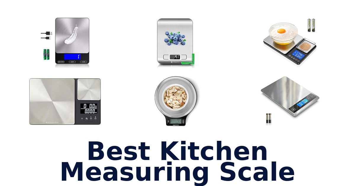 best kitchen measuring scale