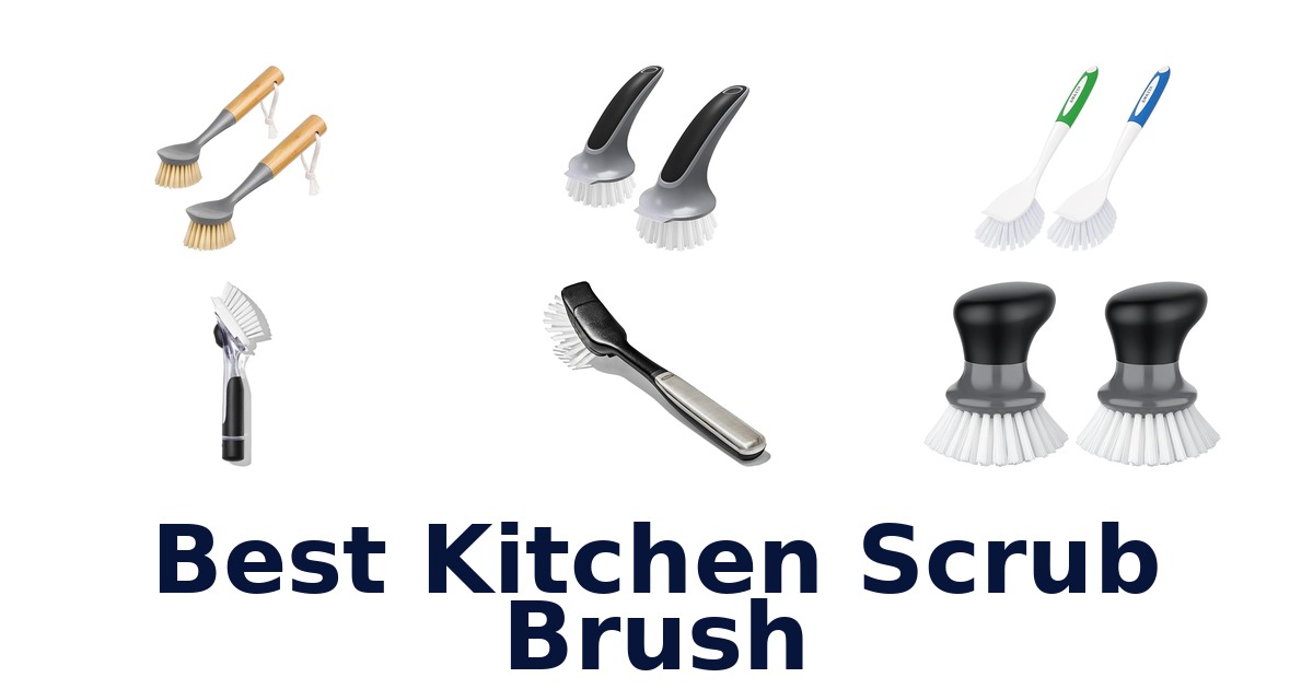 best kitchen scrub brush