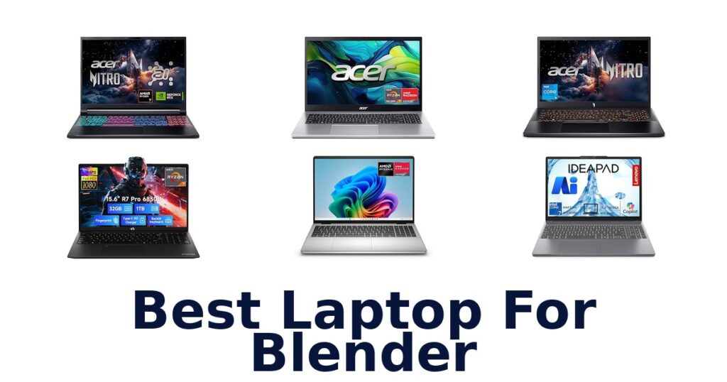 best laptop for blender
