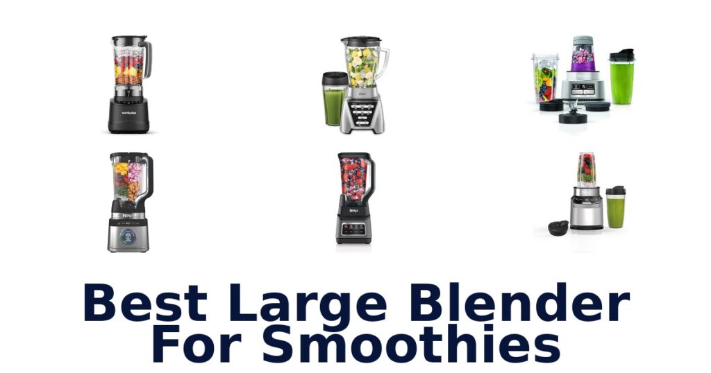 best large blender for smoothies