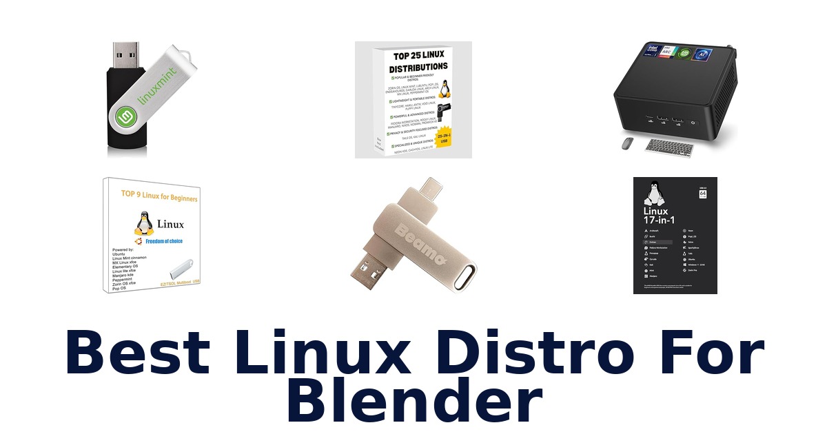best linux distro for blender