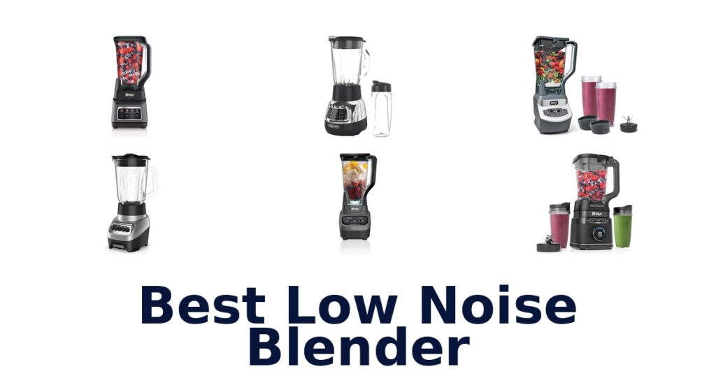 best low noise blender