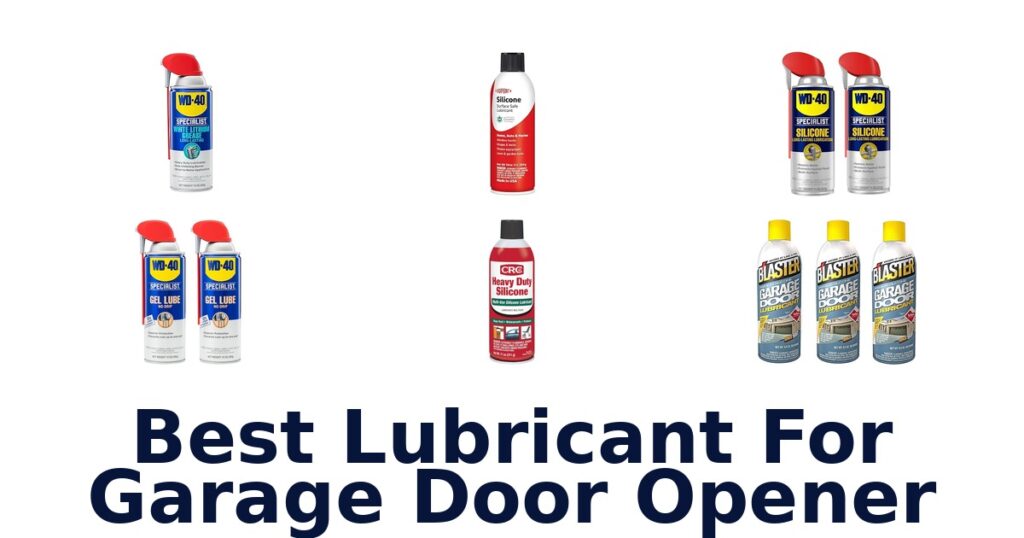 Best Garage Door Lubricants: Top 10 Picks best lubricant for garage door opener
