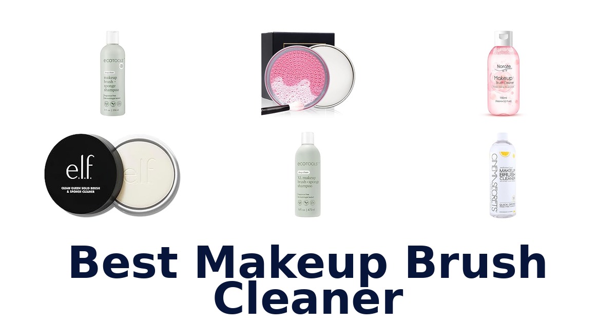 best makeup brush cleaner