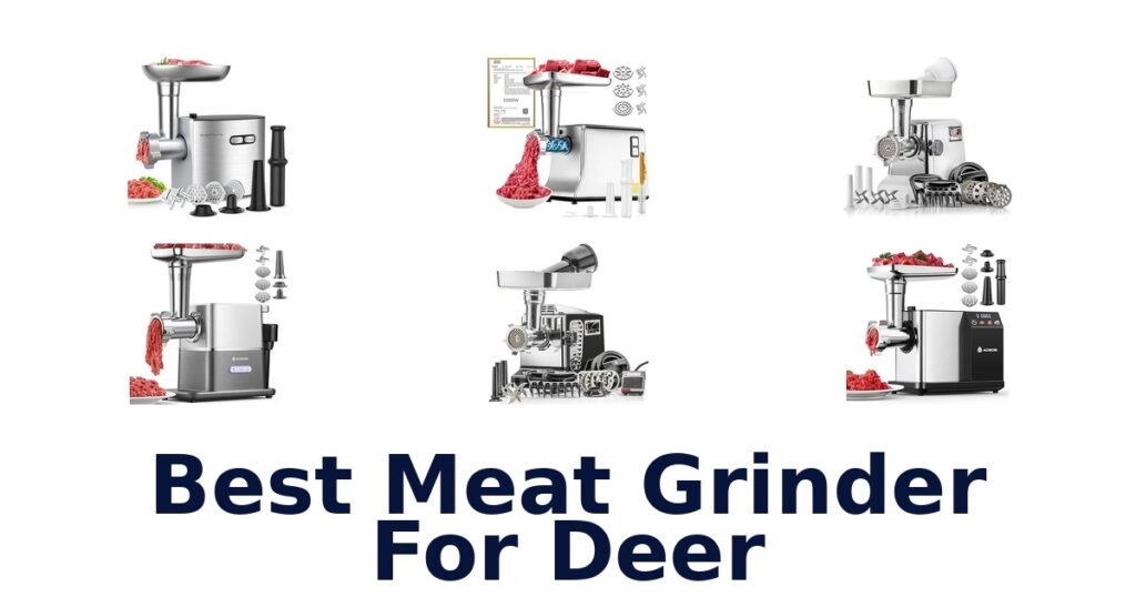 Best Meat Grinders for Deer: Top 10 Picks best meat grinder for deer