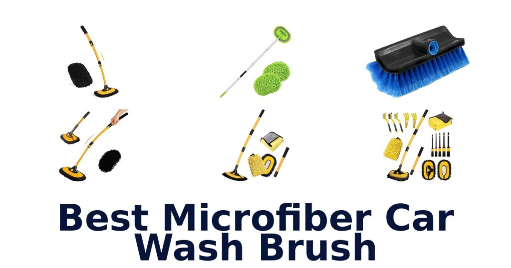 best microfiber car wash brush