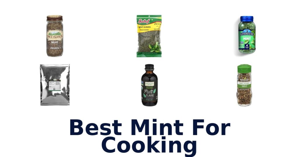 best mint for cooking