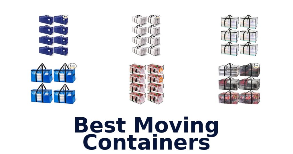 best moving containers