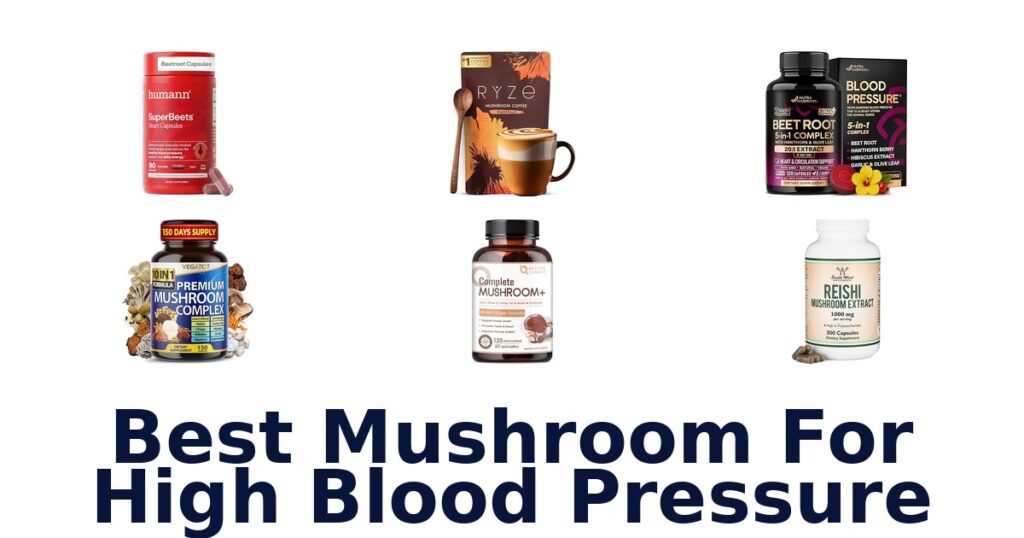 best mushroom for high blood pressure