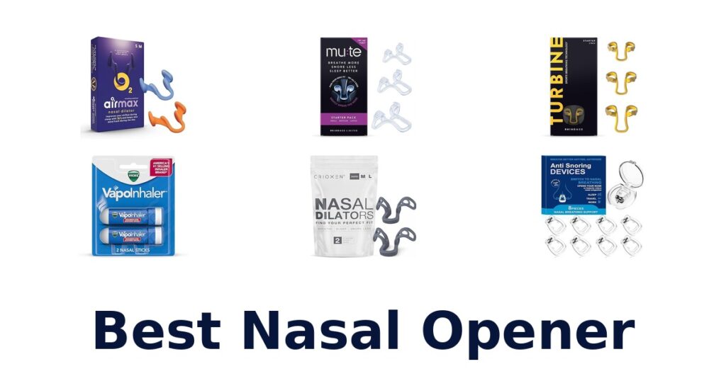 best nasal opener