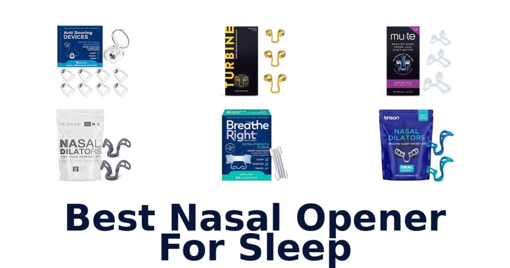 Best Nasal Openers for Sleep: Top 10 Picks best nasal opener for sleep