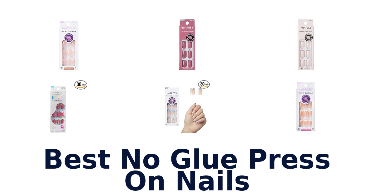 best no glue press on nails