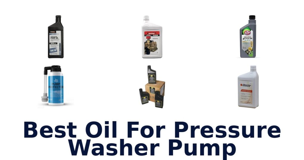 BEST Oil for Pressure Washer Pumps: Top 10 Picks best oil for pressure washer pump