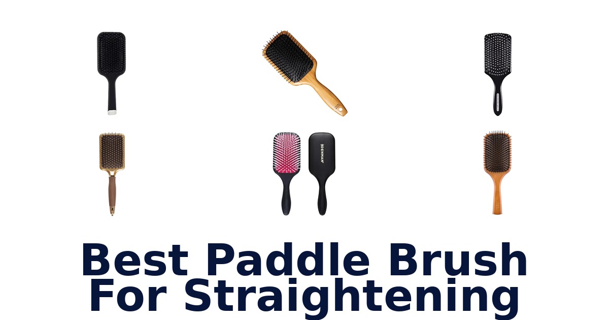 best paddle brush for straightening
