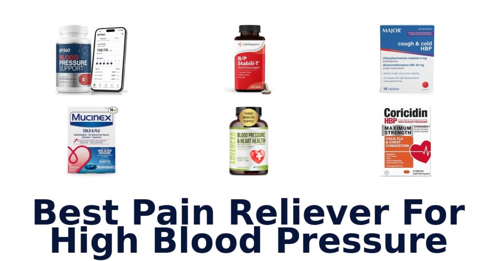 best pain reliever for high blood pressure
