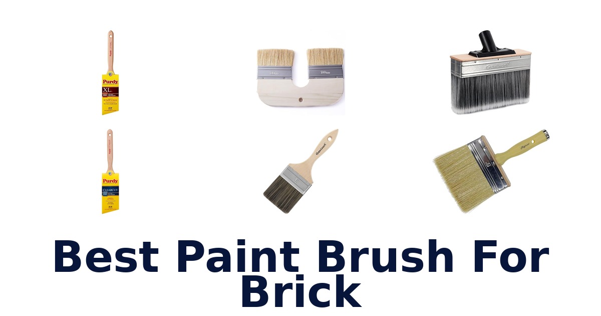best paint brush for brick