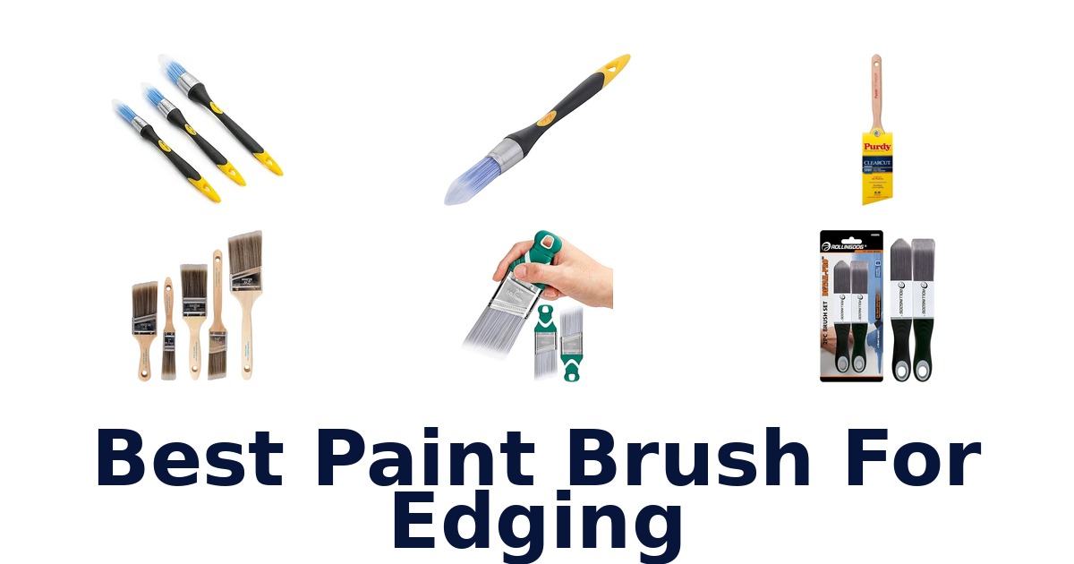 best paint brush for edging