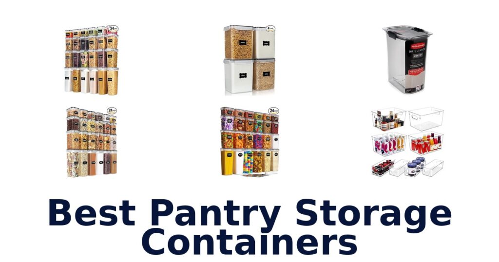 BEST Pantry Storage Containers: Top 10 Picks best pantry storage containers