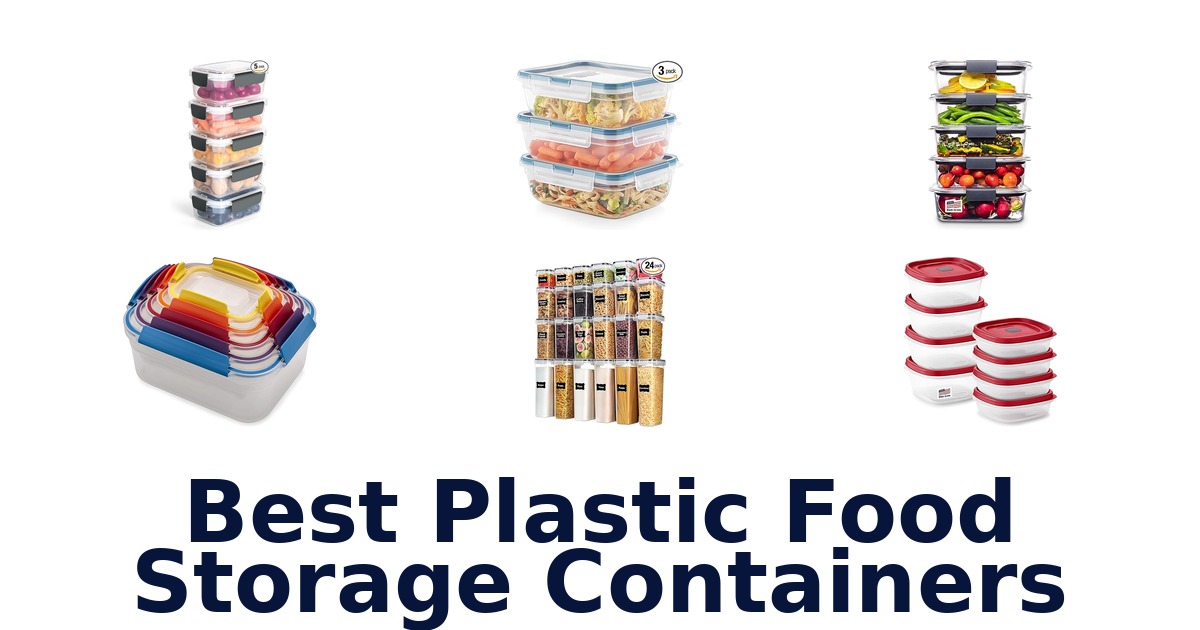 best plastic food storage containers