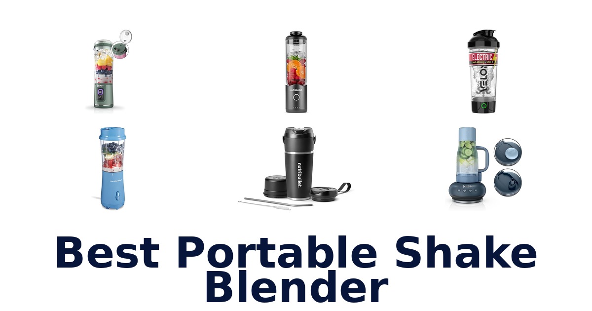 best portable shake blender