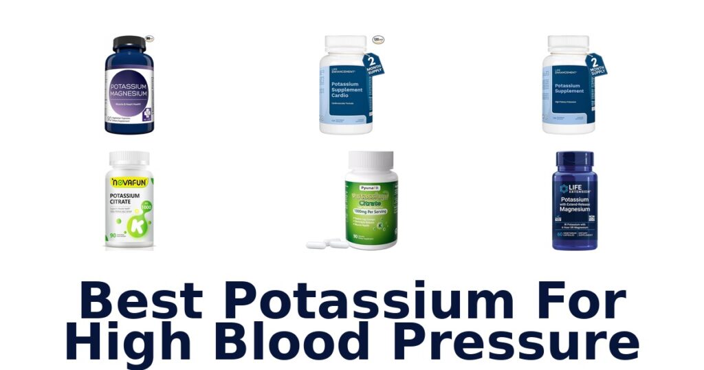 best potassium for high blood pressure