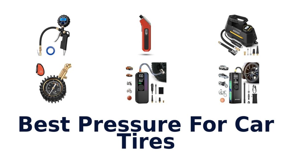 best pressure for car tires