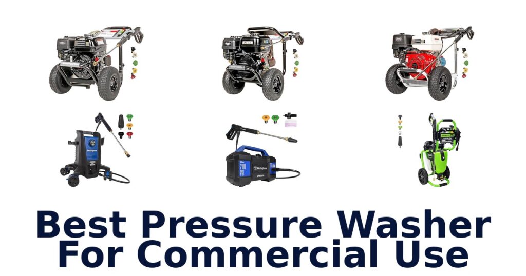 best pressure washer for commercial use
