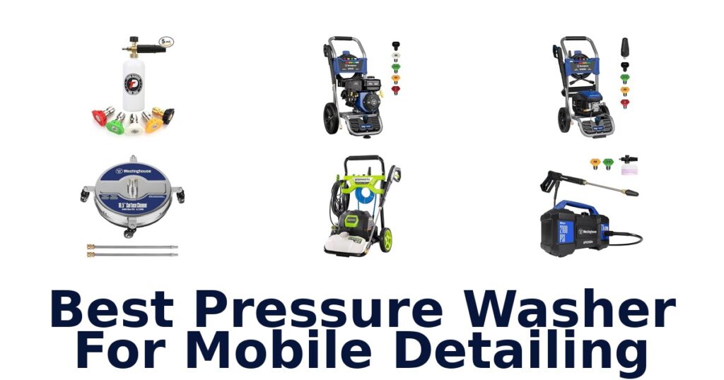 best pressure washer for mobile detailing