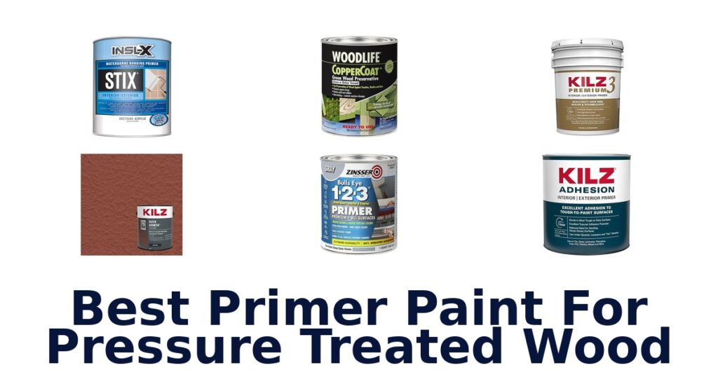best primer paint for pressure treated wood
