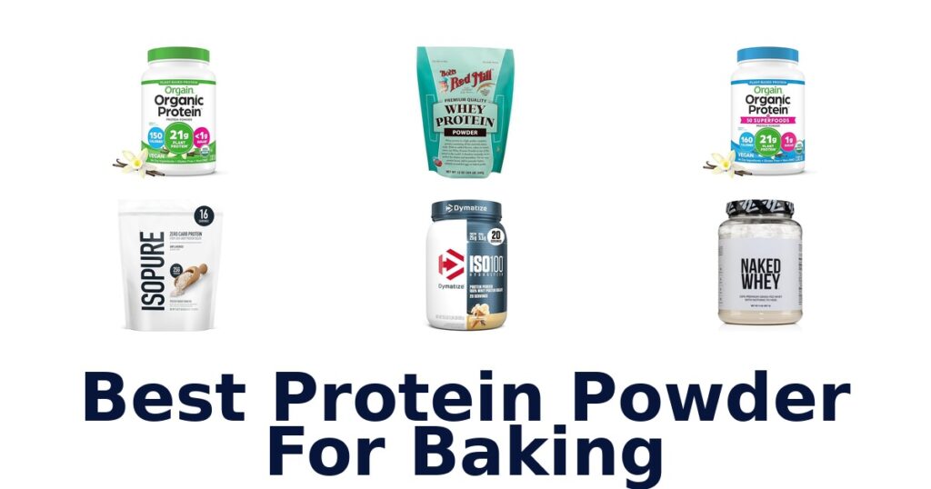 best protein powder for baking
