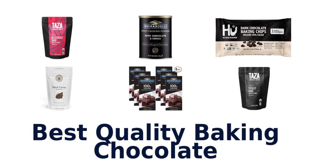 best quality baking chocolate