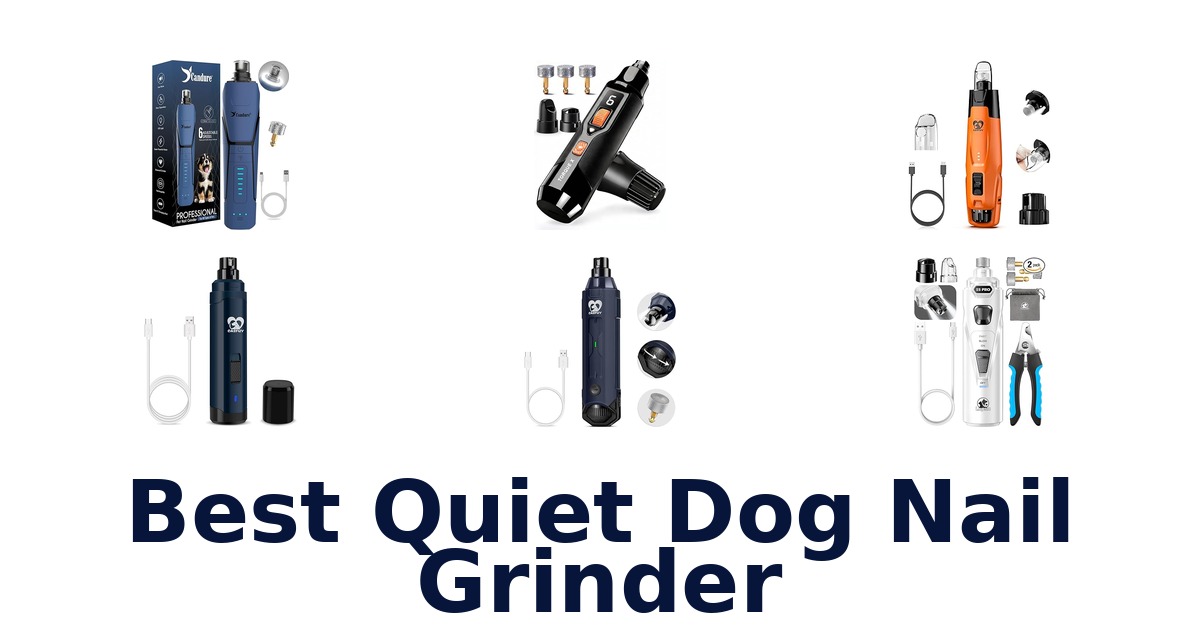 best quiet dog nail grinder