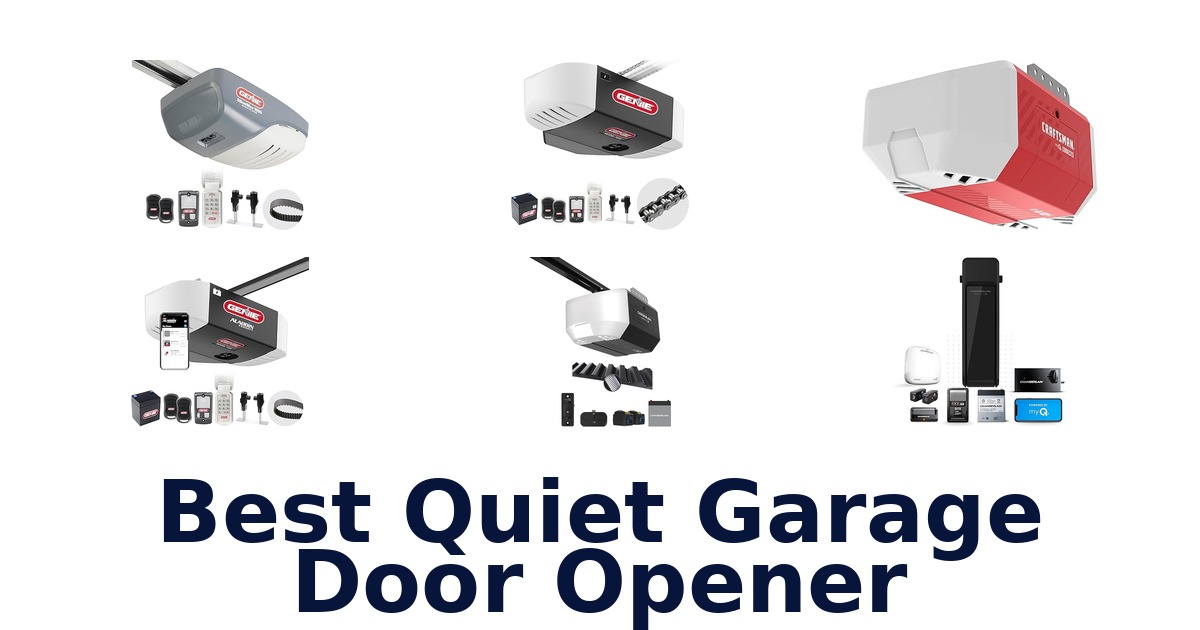 best quiet garage door opener