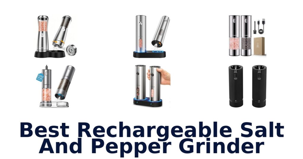 Best Rechargeable Salt & Pepper Grinders: Top 10 Picks best rechargeable salt and pepper grinder