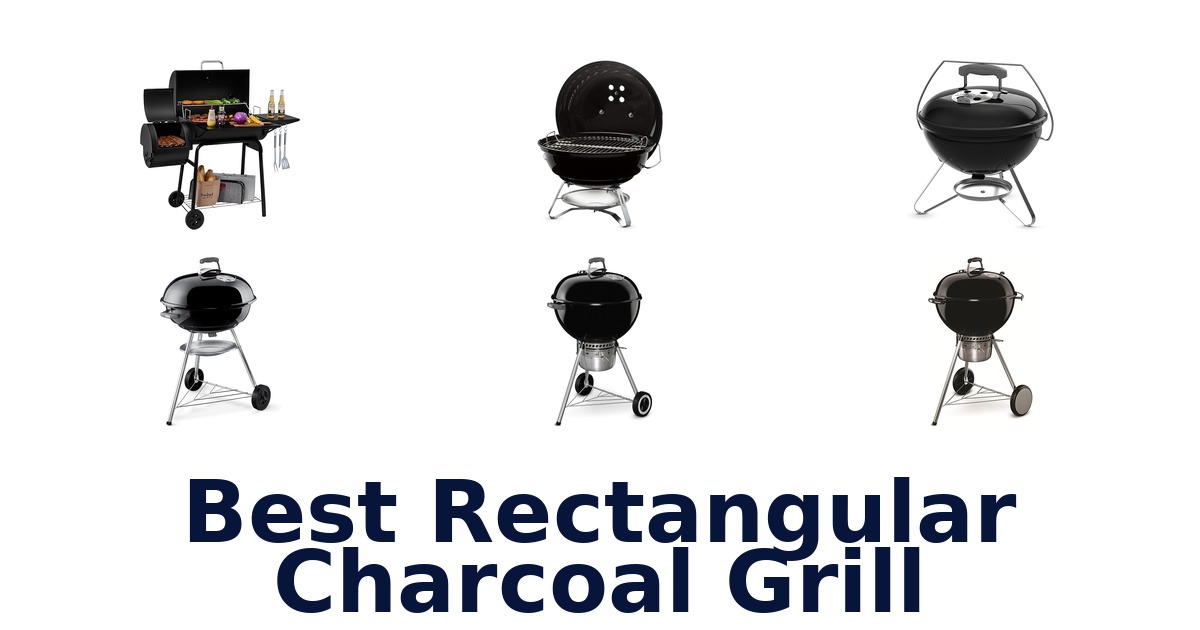 best rectangular charcoal grill