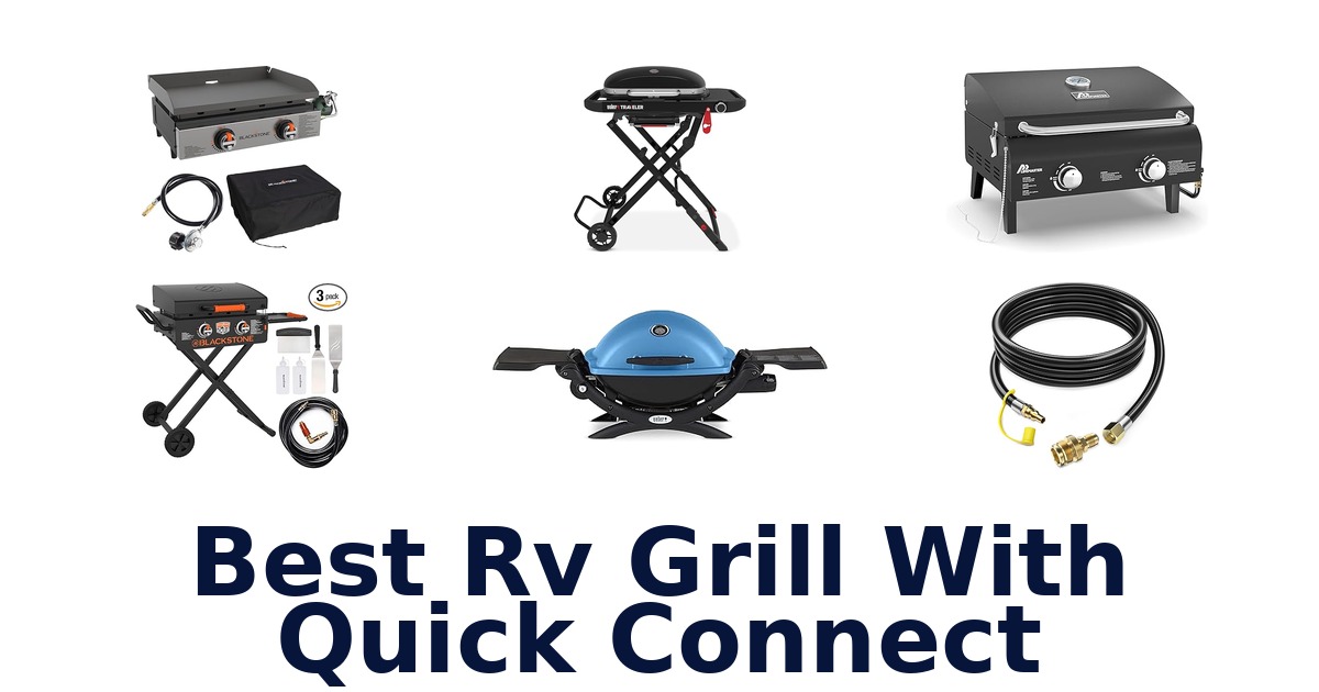best rv grill with quick connect