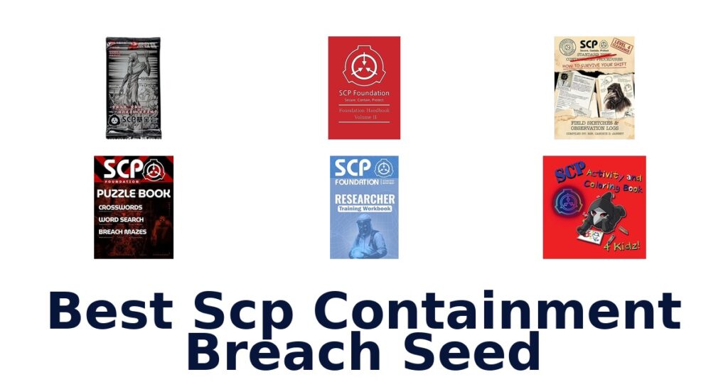 BEST SCP Containment Breach Seeds: Top 10 Picks best scp containment breach seed