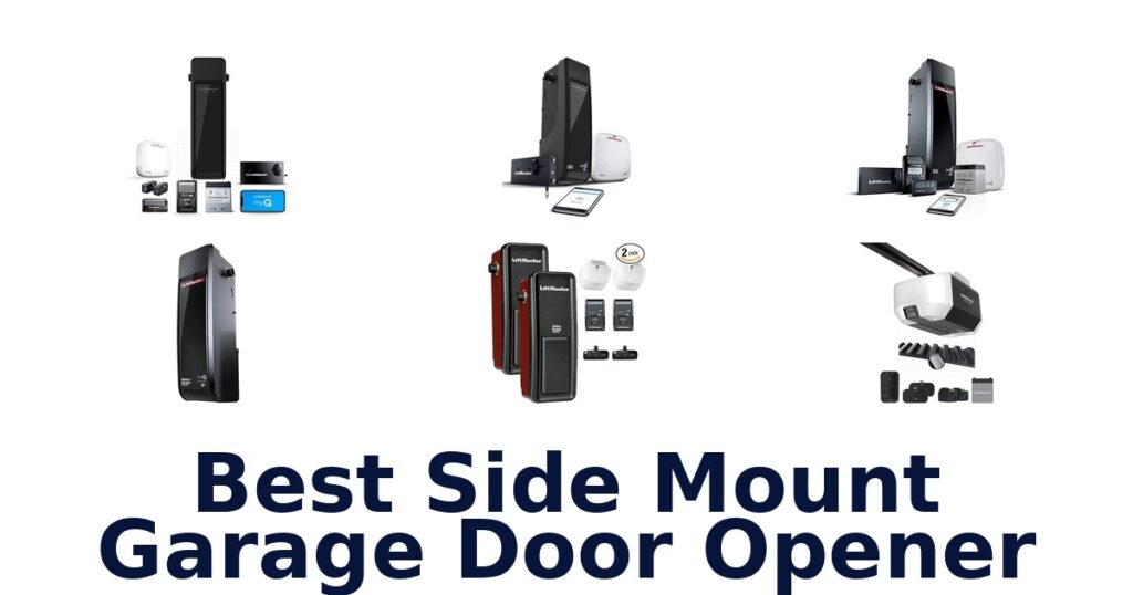 best side mount garage door opener