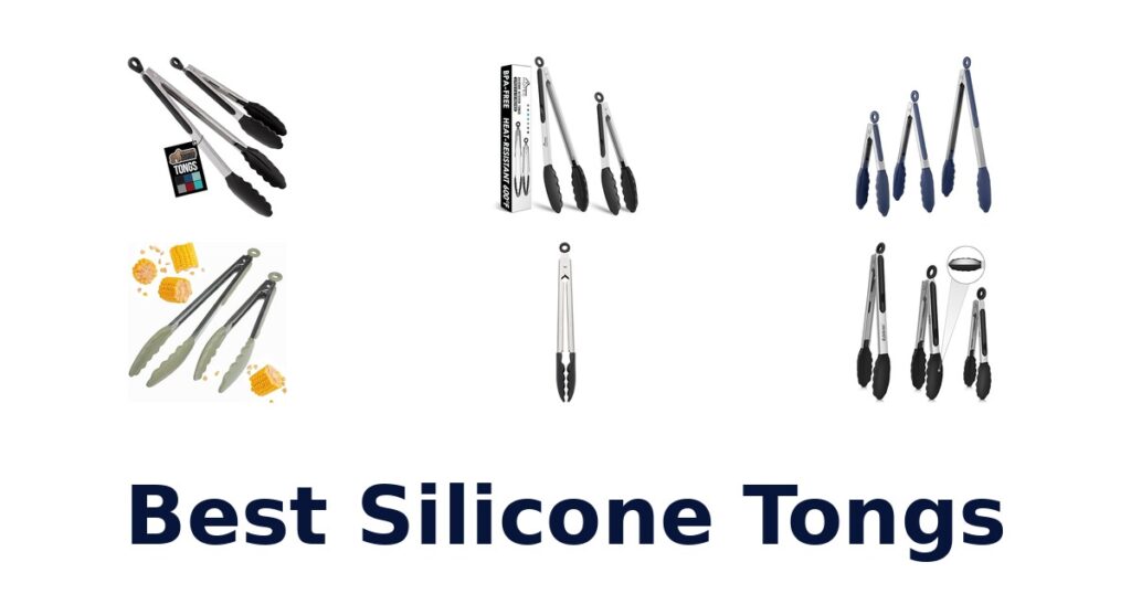 best silicone tongs