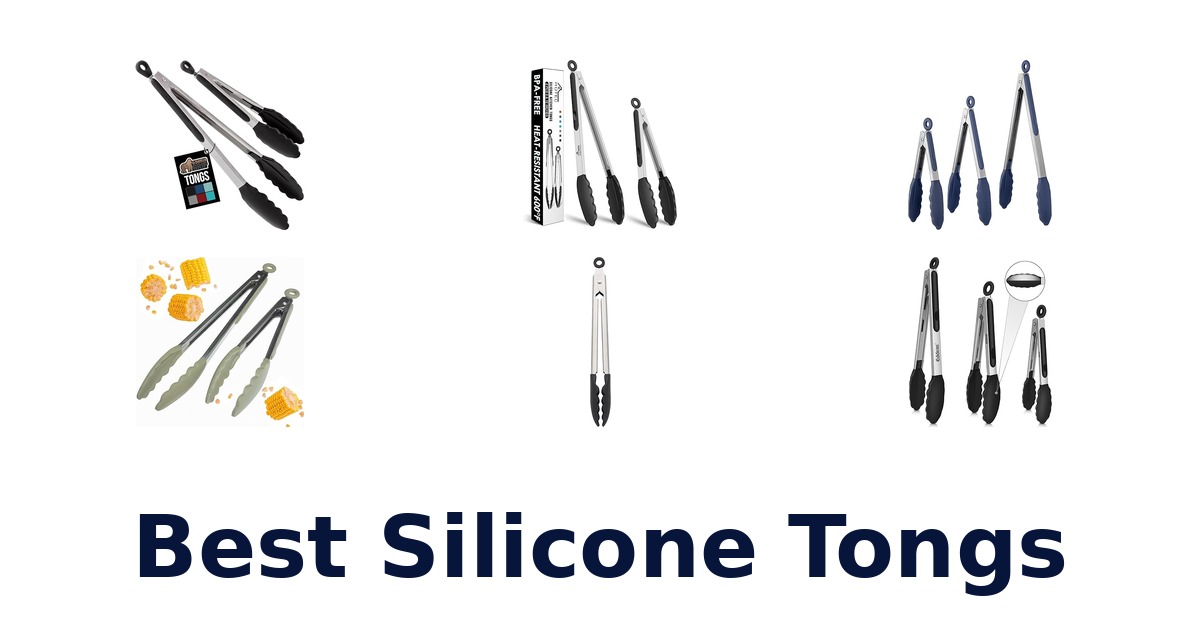 best silicone tongs