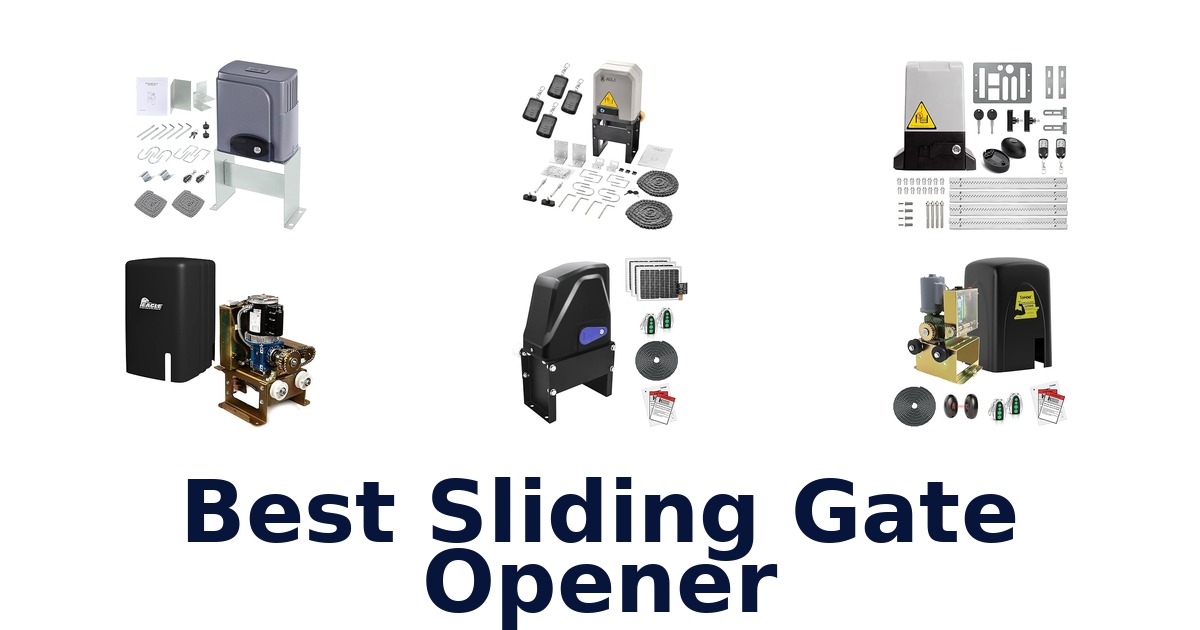 best sliding gate opener